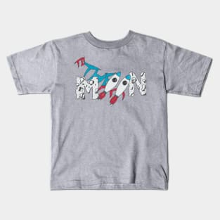 Wallstreetbets "to the moon" graphic Kids T-Shirt